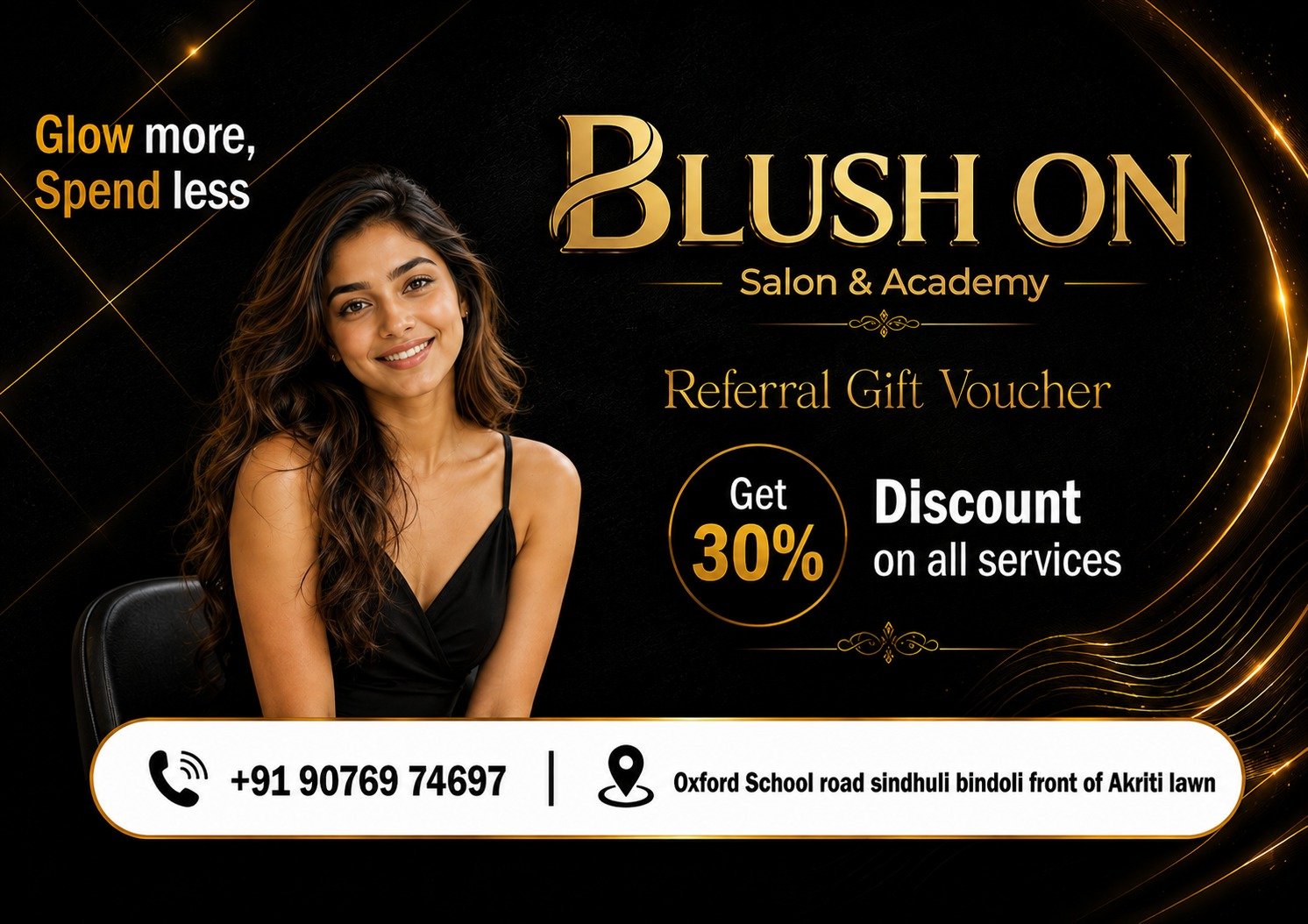Blush On Referral Gift Voucher - 30% Off
